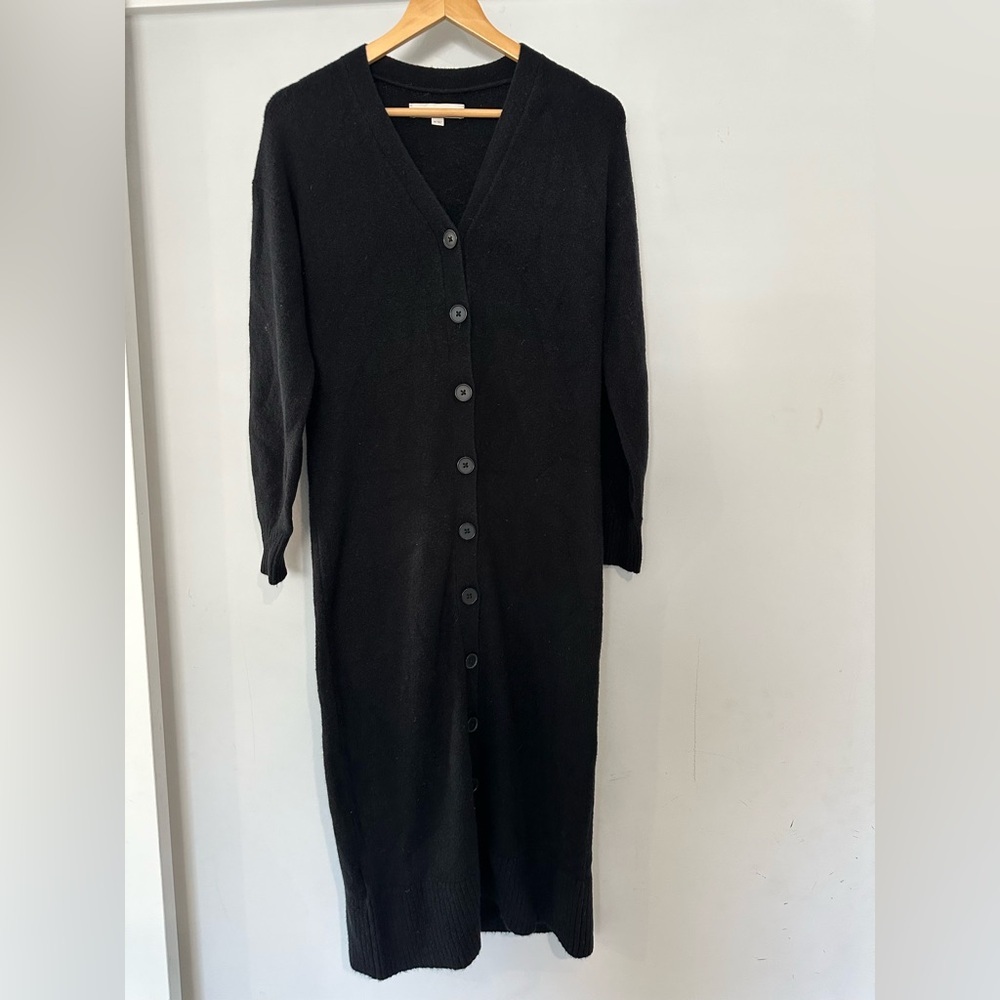 Loft Maxi Cardigan Dress Lightweight‎ Sweater